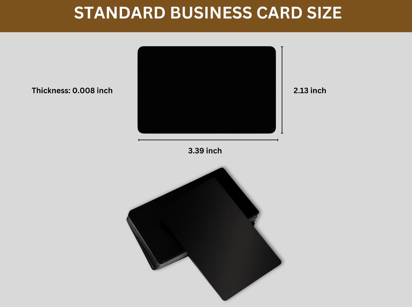 Personalised Metal Business Cards – Custom Laser Engraved