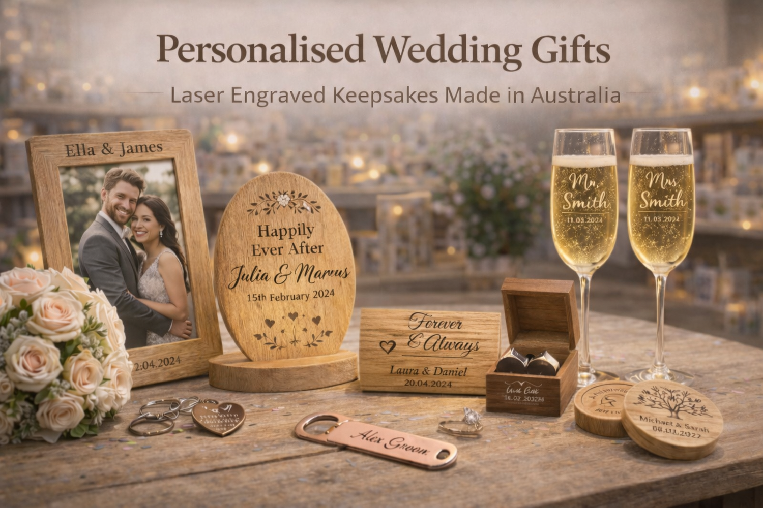 Wedding & Celebration Gifts Personalised 