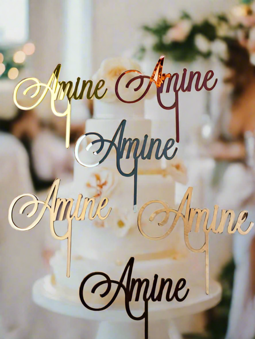 Birthday Personalised Cake Topper