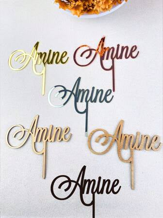 Birthday Personalised Cake Topper