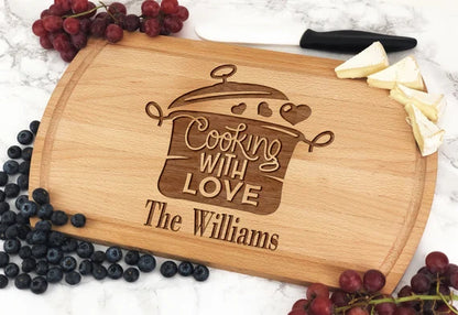 Custom Engraved Corporate Logo Serving Board Personalised Business Gift