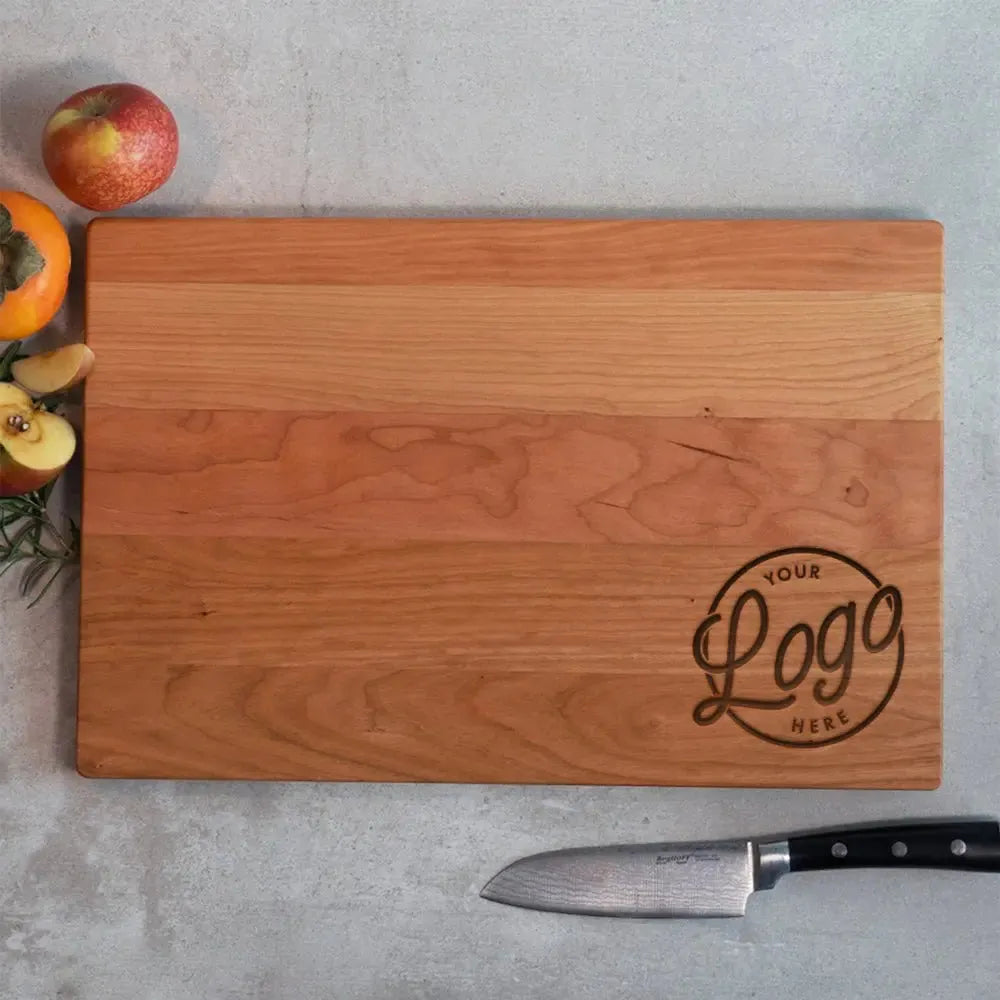 Custom Engraved Corporate Logo Serving Board Personalised Business Gift
